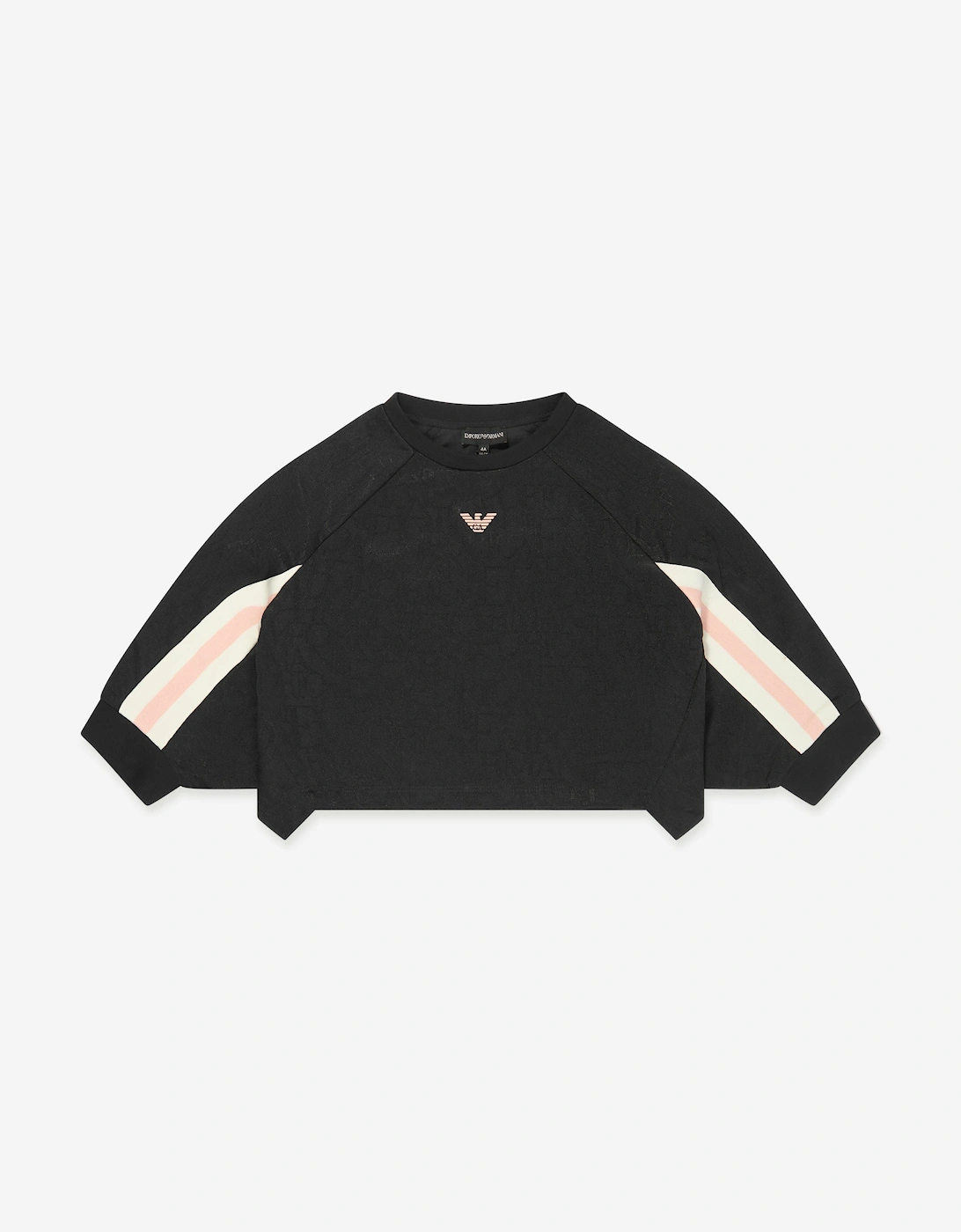 Girls Batwing Sweatshirt in Navy, 5 of 4