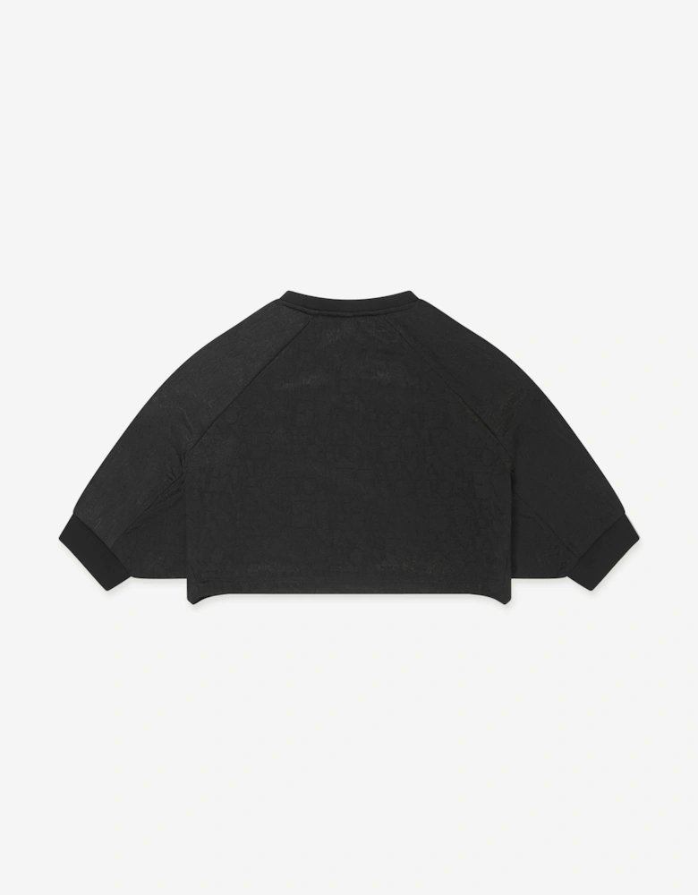 Girls Batwing Sweatshirt in Navy