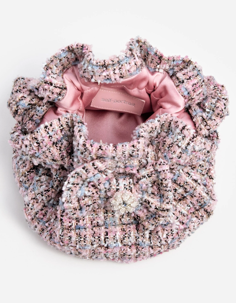 Girls Boucle Bag in Pink (16.5cm)