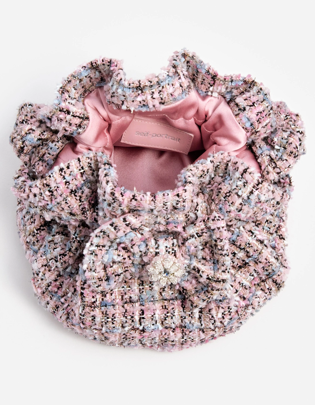 Girls Boucle Bag in Pink (16.5cm)