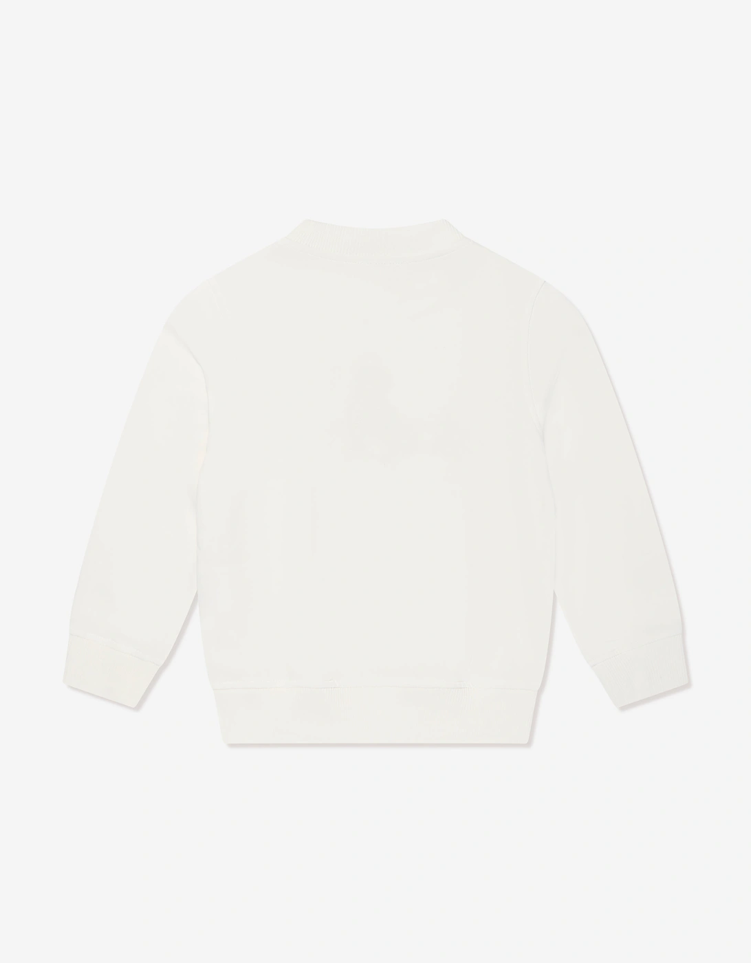 Kids Teddy Bear Logo Sweatshirt in Ivory