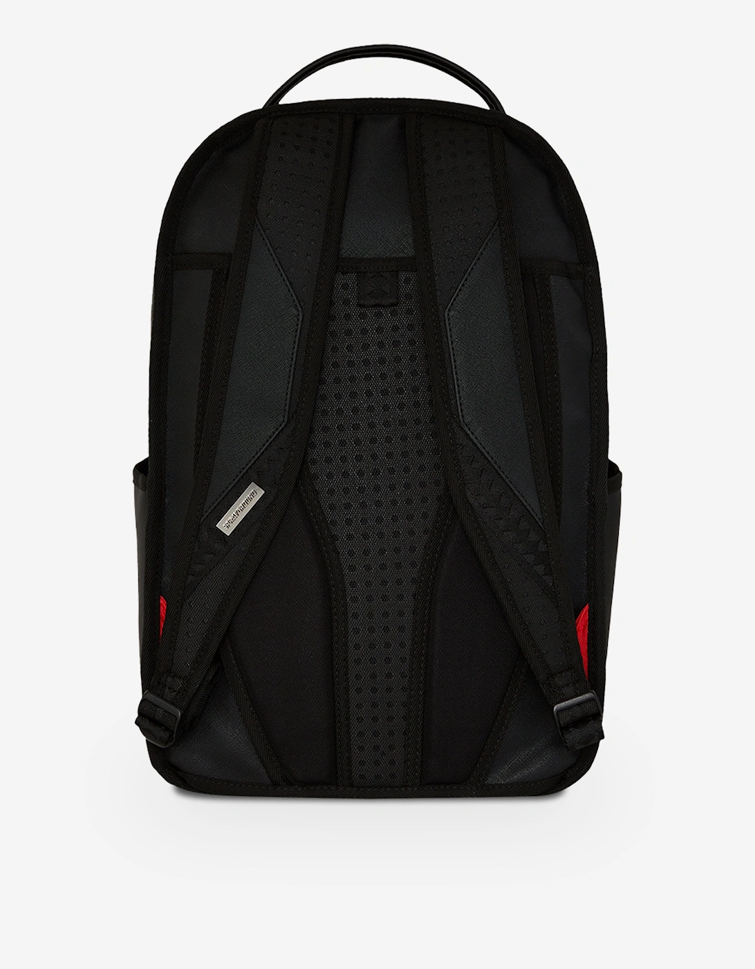Kids Metallic Drip Shark Bubble Letters DLX Backpack in Black (45.72cm)