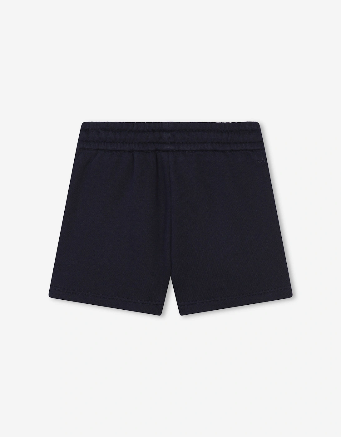 Girls Linen Shorts in Navy