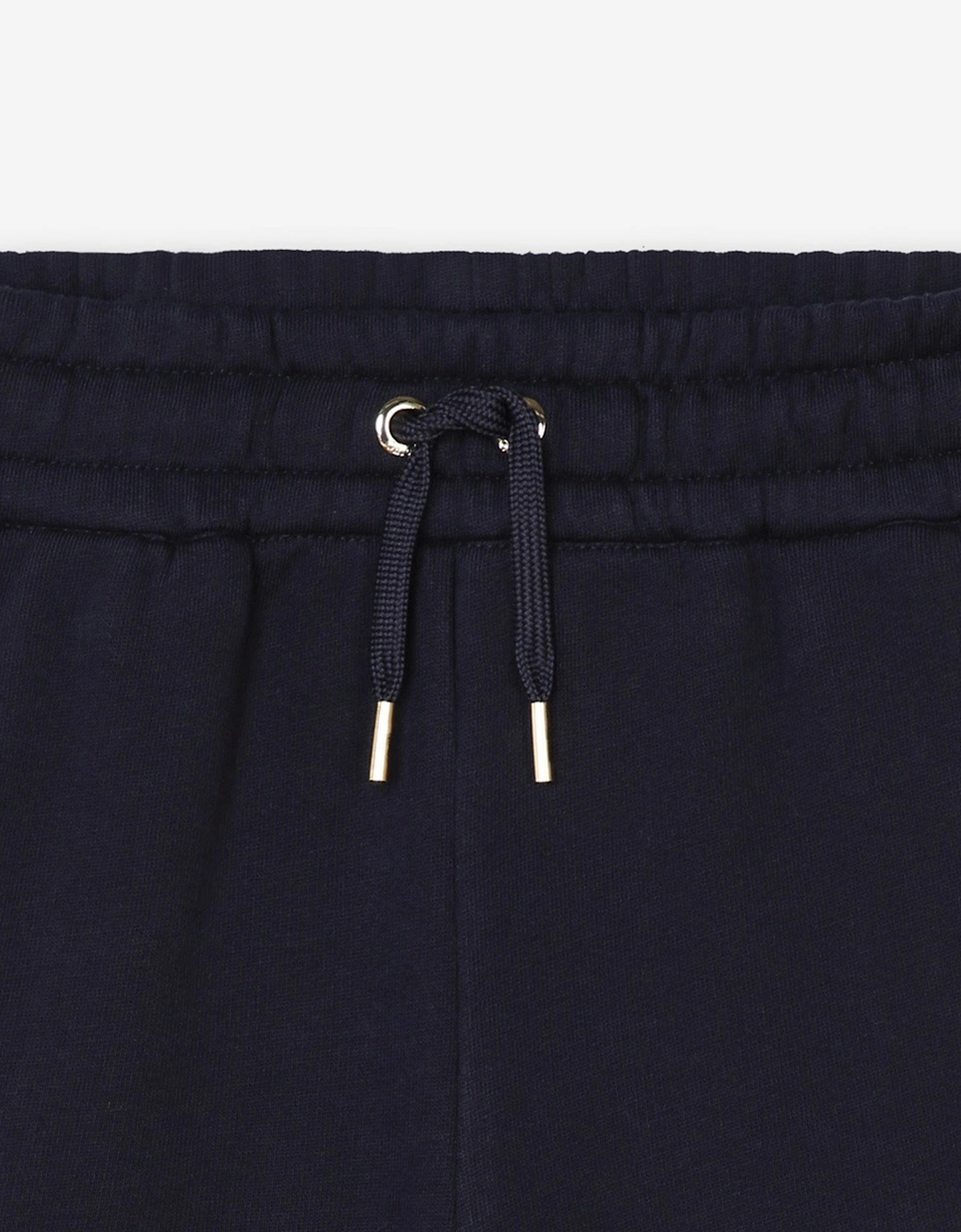 Girls Linen Shorts in Navy