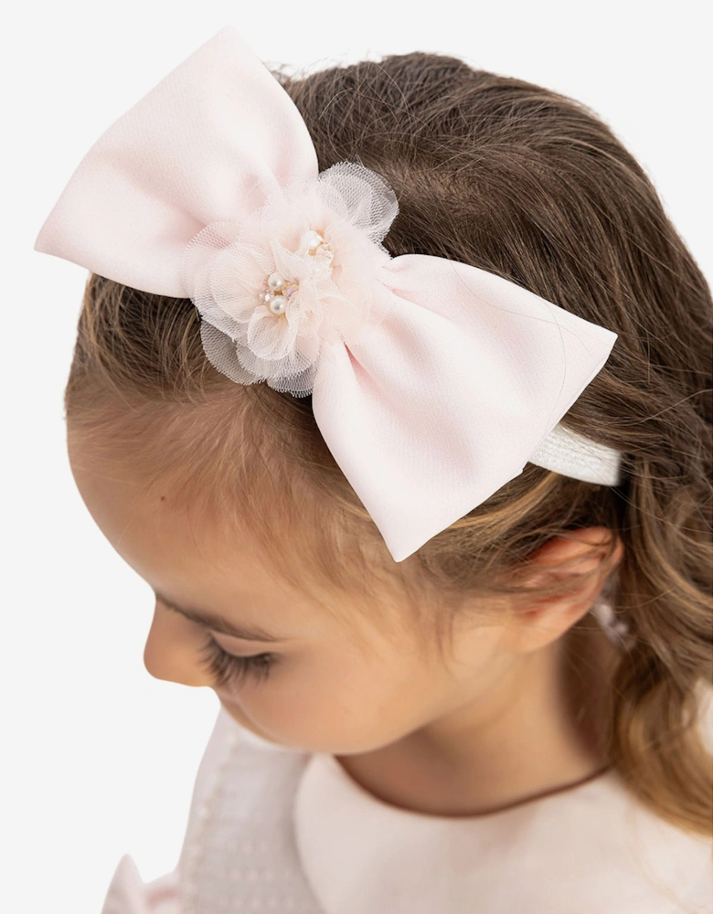 Baby Girls Dress with Headband in Pink