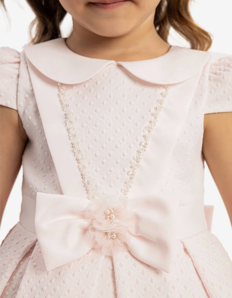 Baby Girls Dress with Headband in Pink