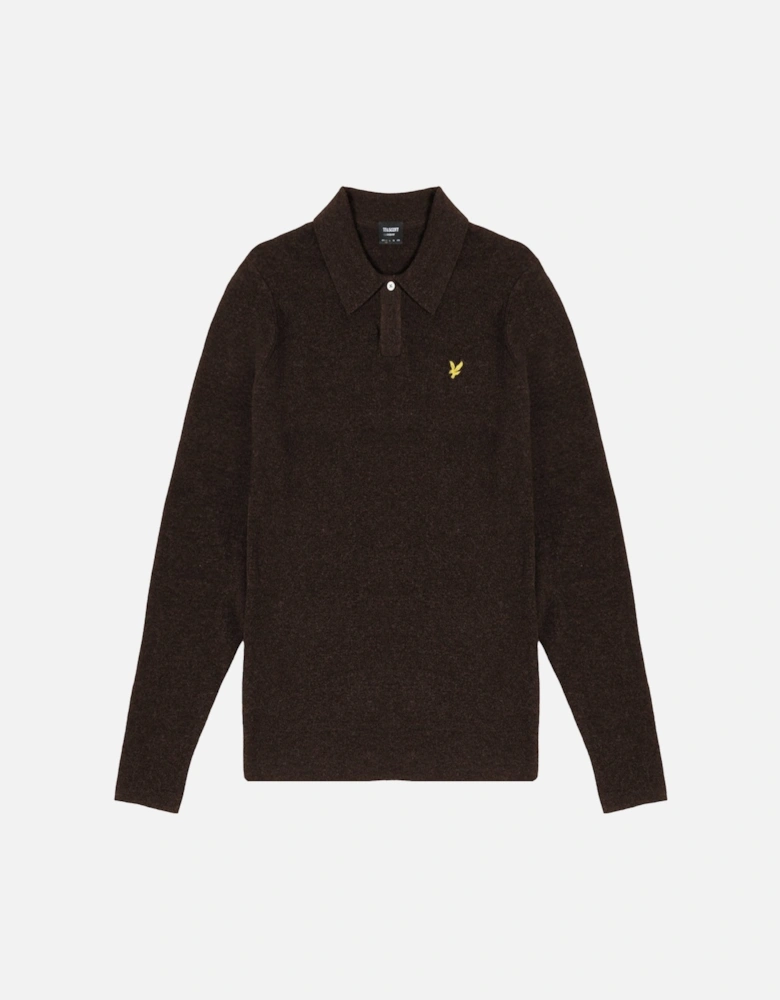 Lambswool Blend Rugby Jumper