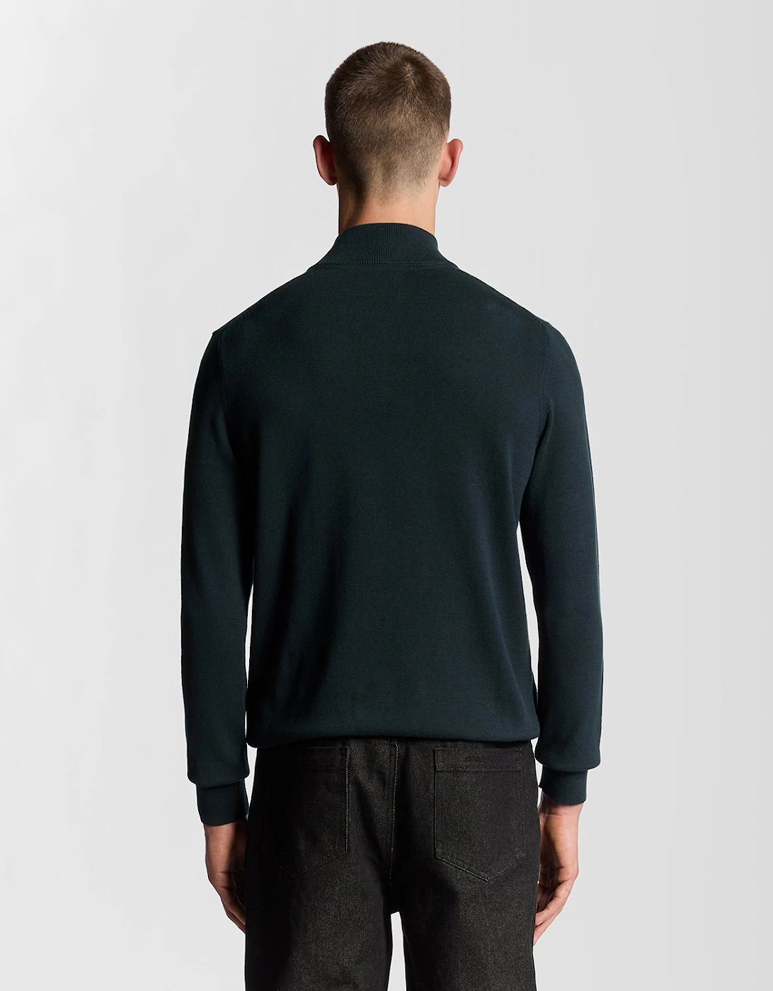 Cotton 1/4 Zip Jumper