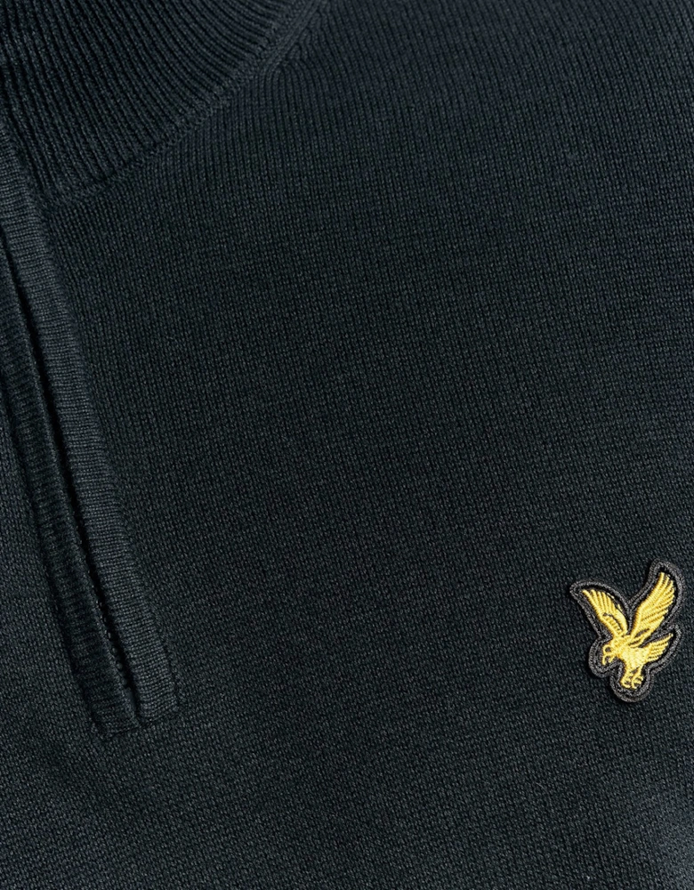 Cotton 1/4 Zip Jumper