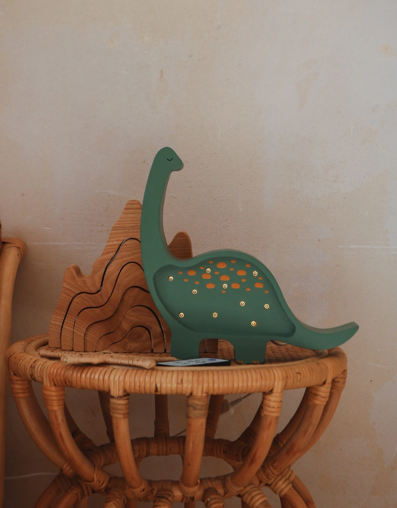 Dino Mini Lamp in Green (22x24x5.5 cm)