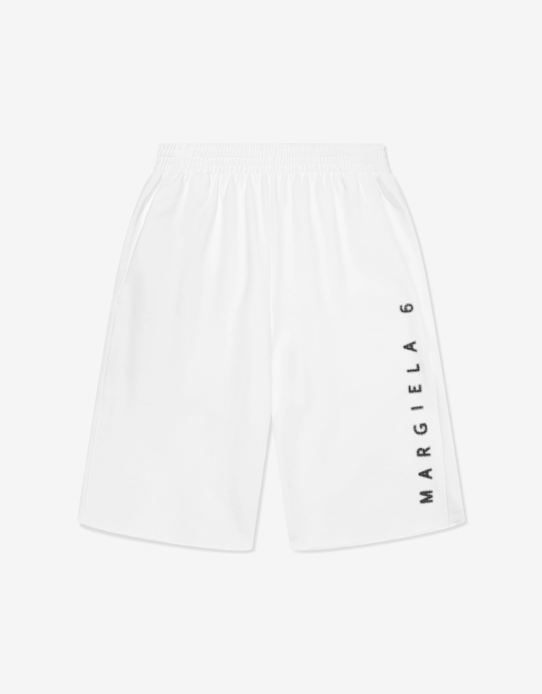 MM6 Kids Logo Shorts in White, 5 of 4