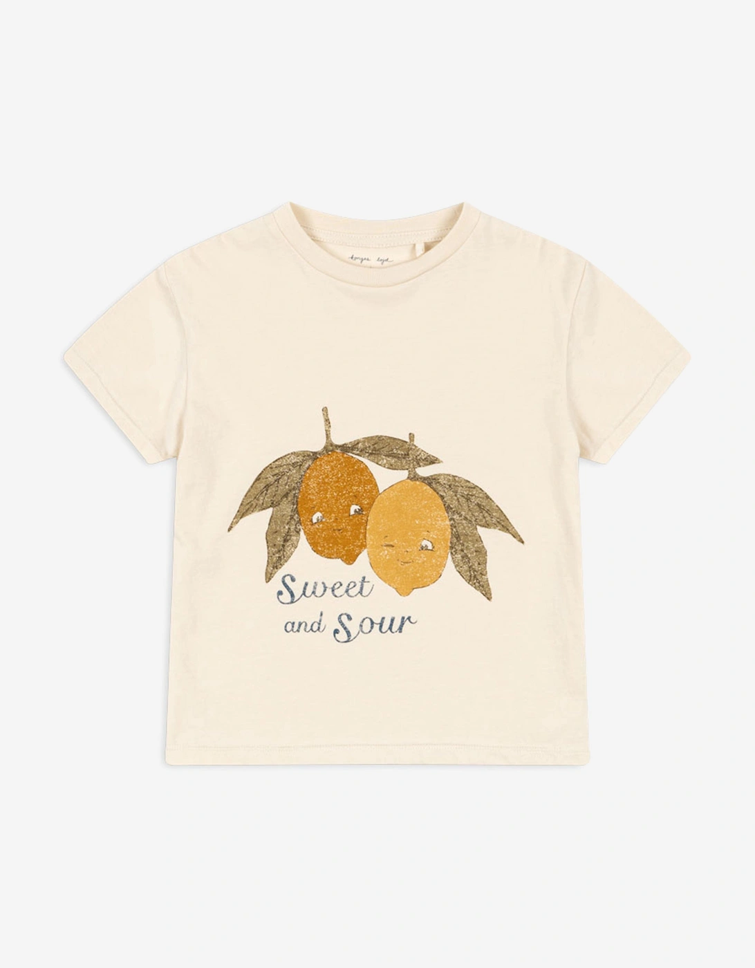 Boys Sweet and Sour Famo T-Shirt in Ivory, 3 of 2