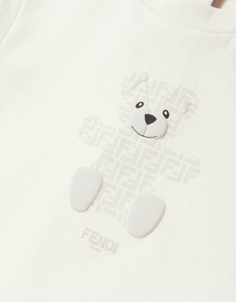 Baby Teddy Bear T-Shirt in Beige