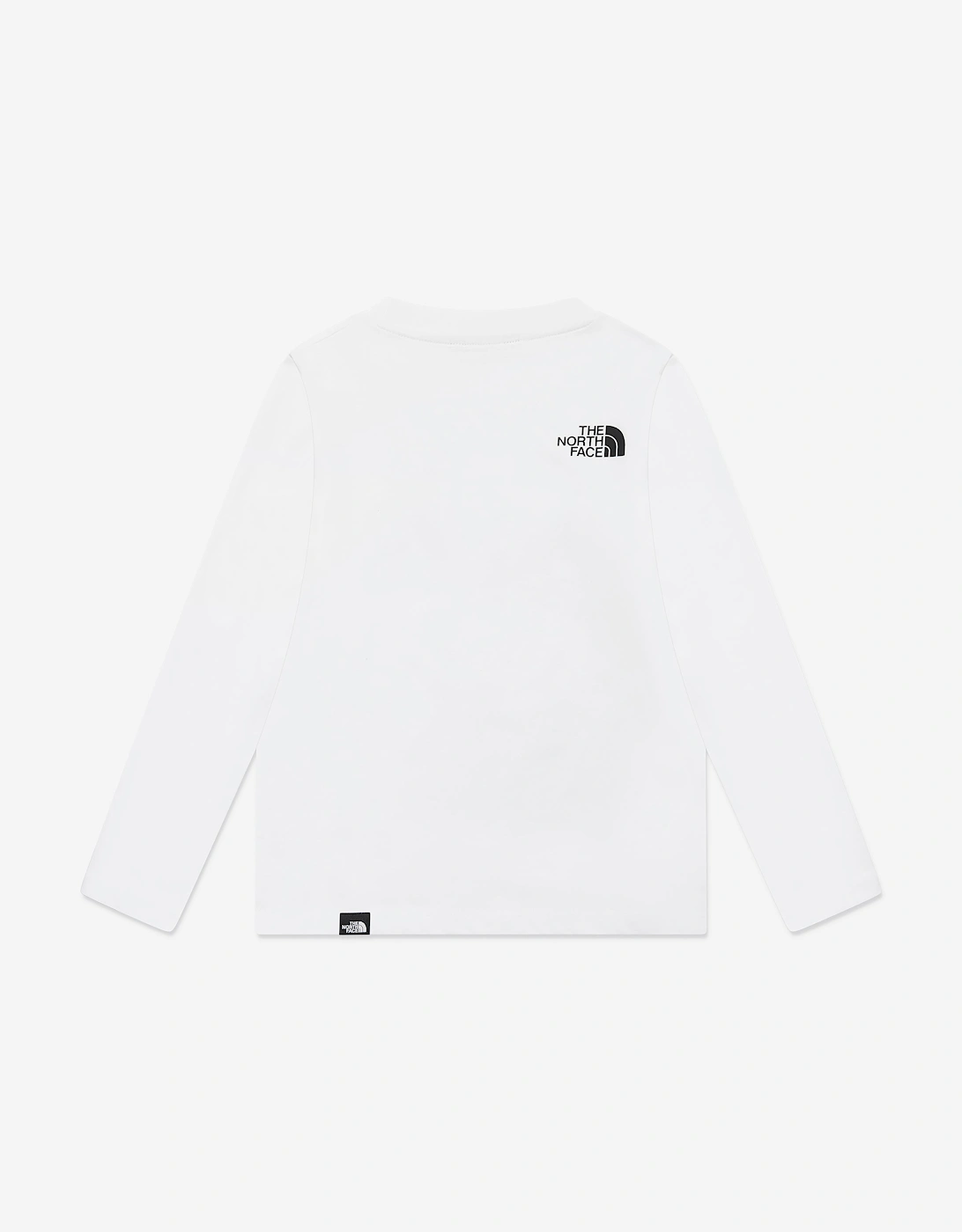 Boys Easy Long Sleeve T-Shirt in White