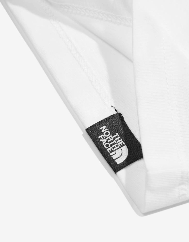 Boys Easy Long Sleeve T-Shirt in White