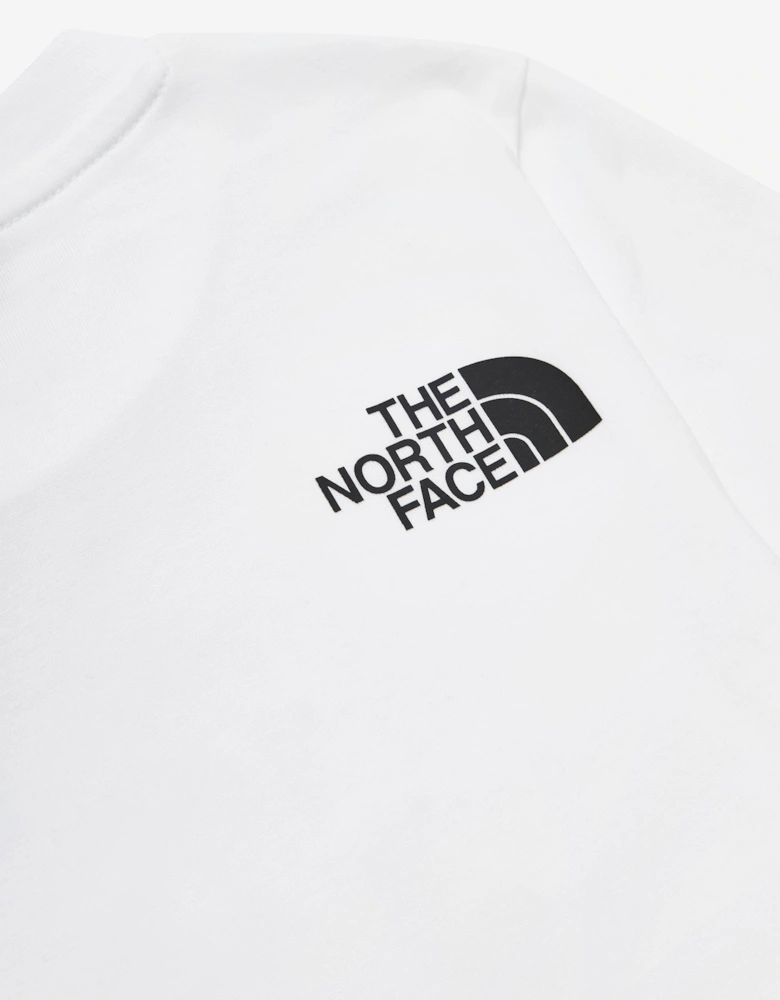 Boys Easy Long Sleeve T-Shirt in White