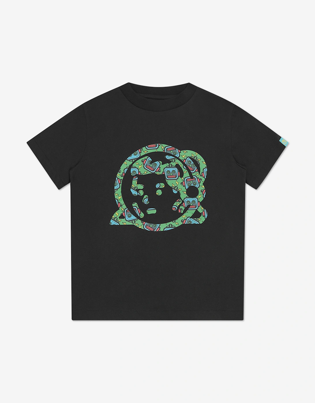 Boys Robot Fill Astro T-Shirt in Black, 5 of 4