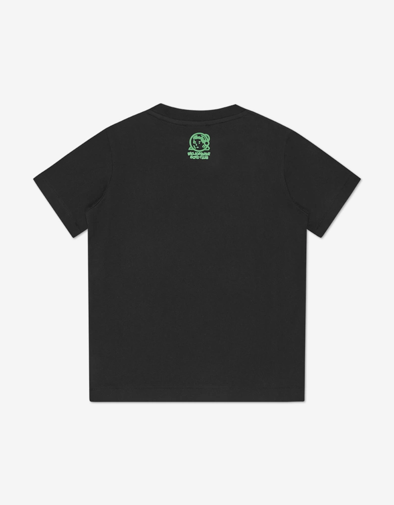 Boys Robot Fill Astro T-Shirt in Black