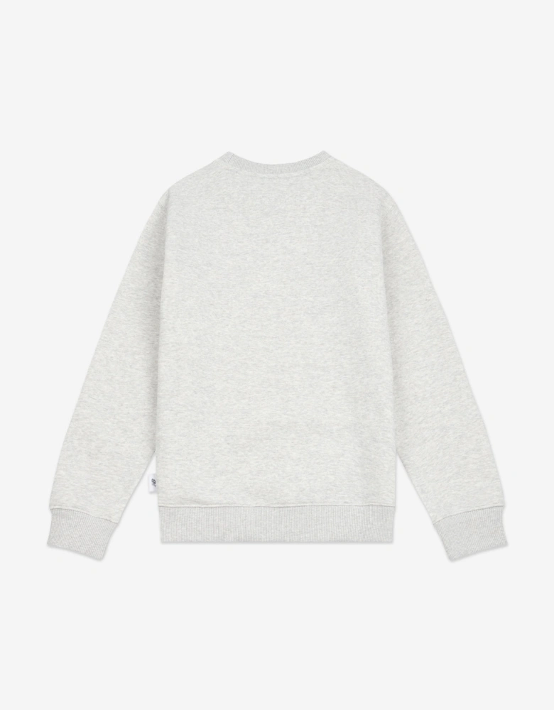 Boys The System Graphic T-Shirt in Grey