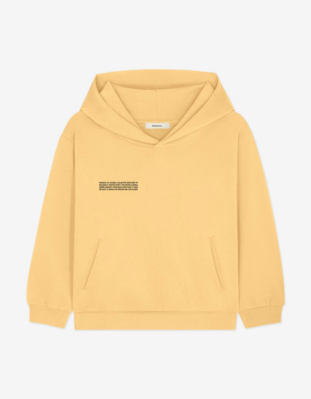 Kids 365 Midweight Hoodie in Yellow, 3 of 2