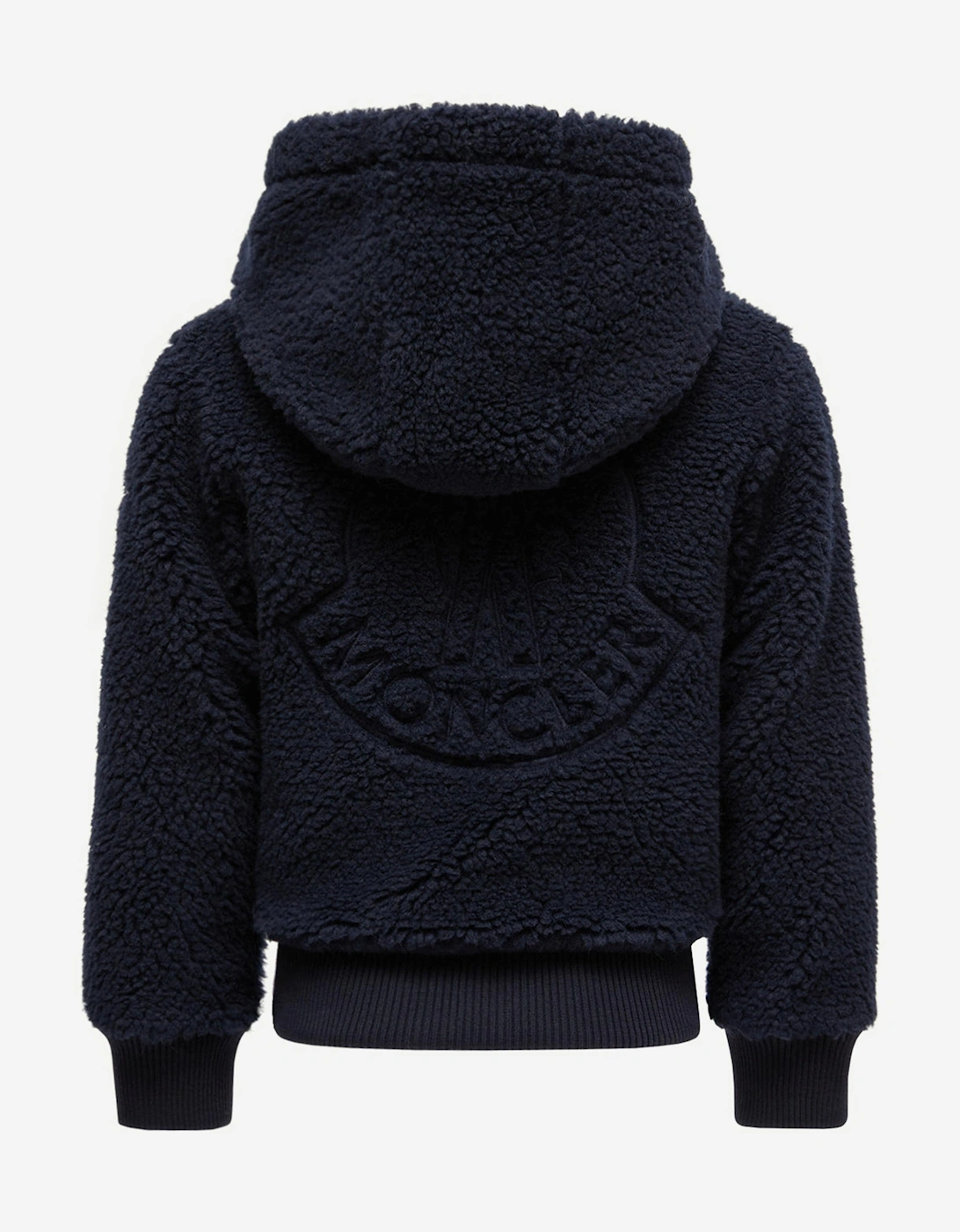 Kids Zip Up Cardigan in Navy