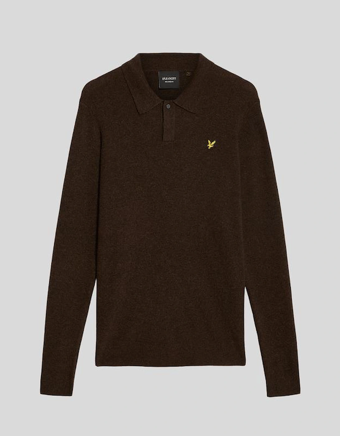 Fair Isle Lambswool Blend Polo Jumper