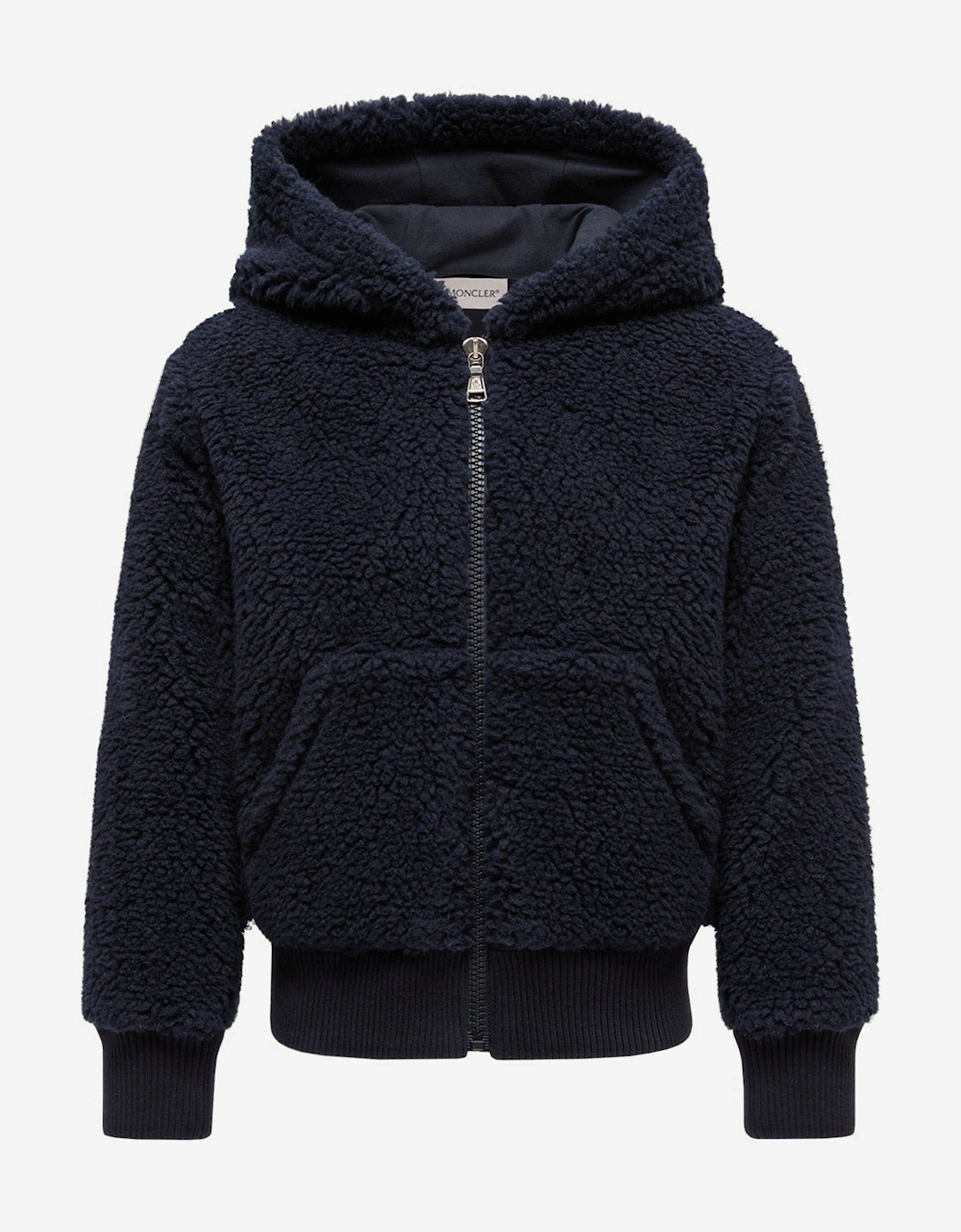 Kids Zip Up Cardigan in Navy, 5 of 4
