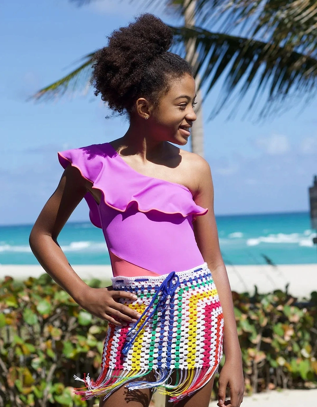 Girls Sunilda Skirt in Multicolour