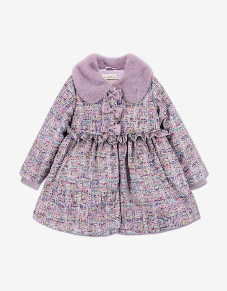 Angels Face Girls Harmony Coat in Purple
