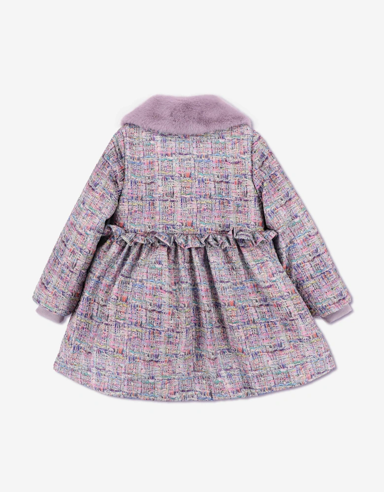 Angels Face Girls Harmony Coat in Purple