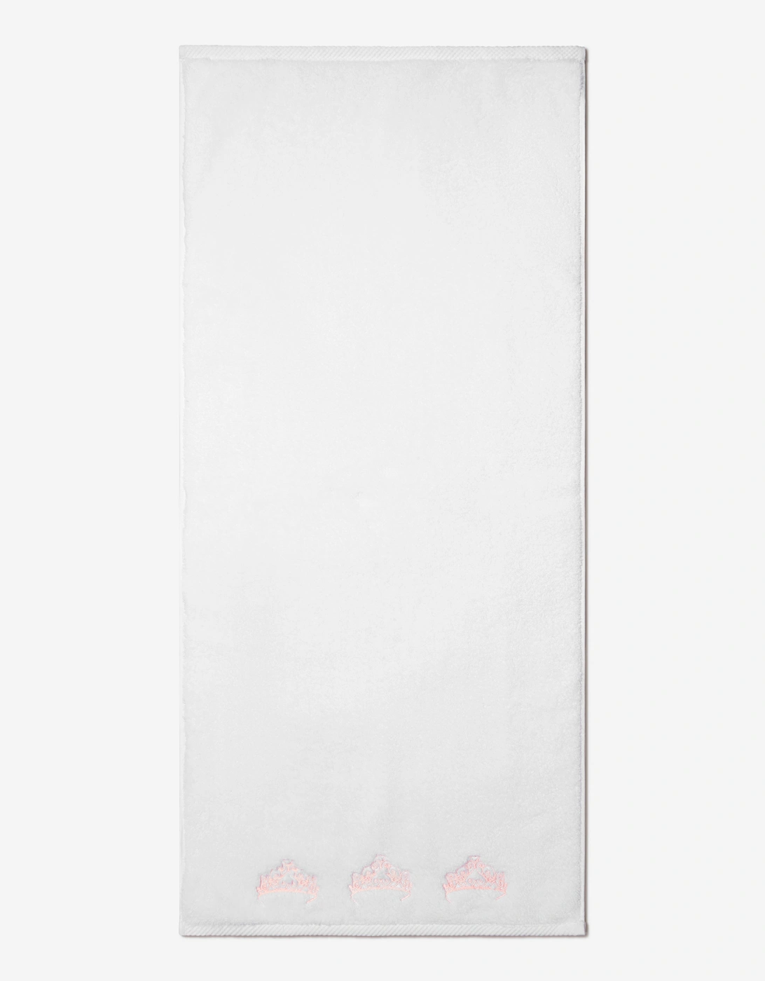 Girls Organic Cotton Muslin And Cotton Crown Towel Set
