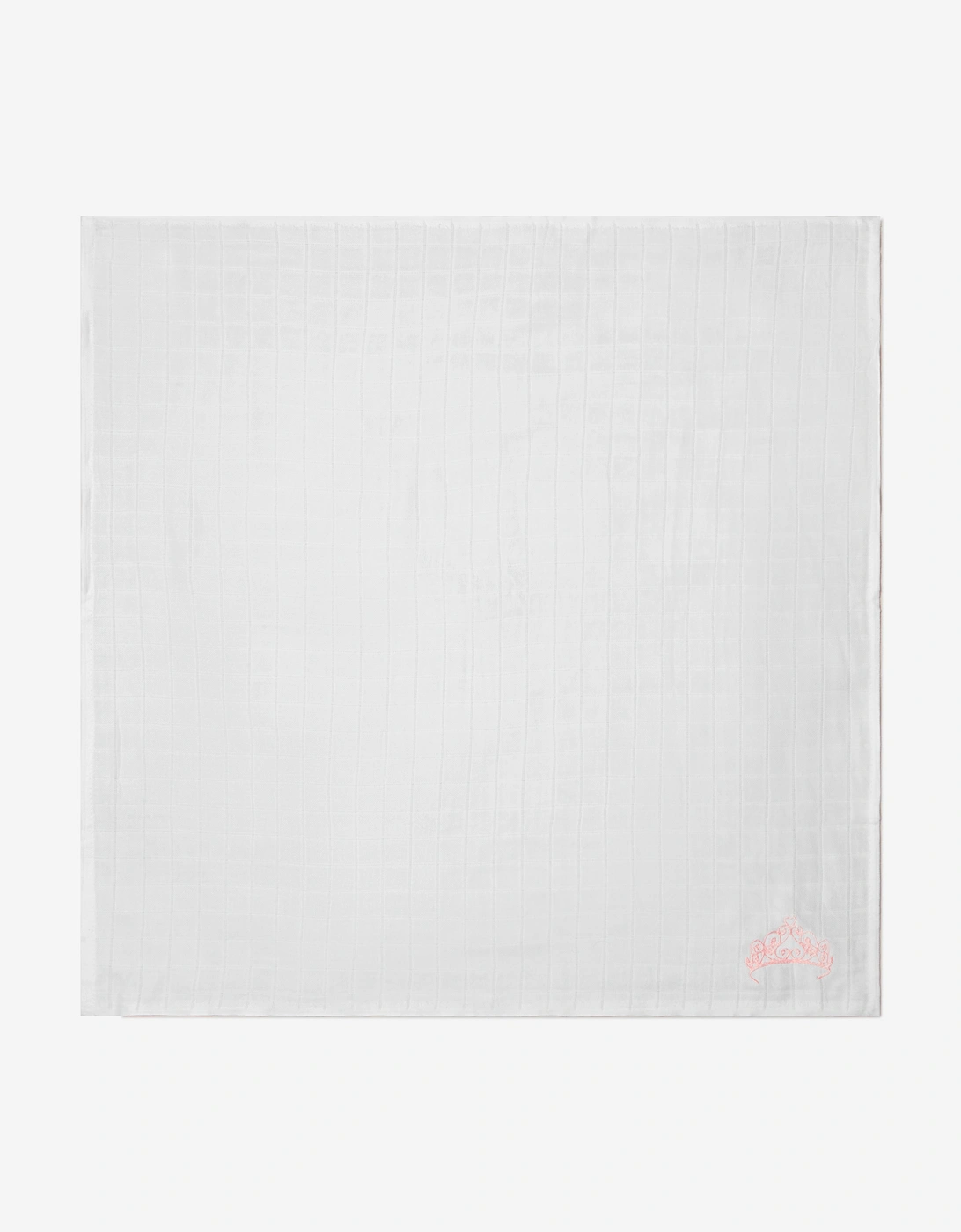 Girls Organic Cotton Muslin And Cotton Crown Towel Set