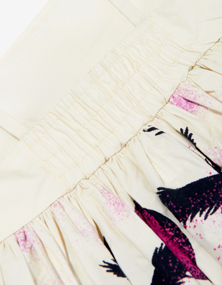 Girls Twilight Island Print Dress in Multicolour