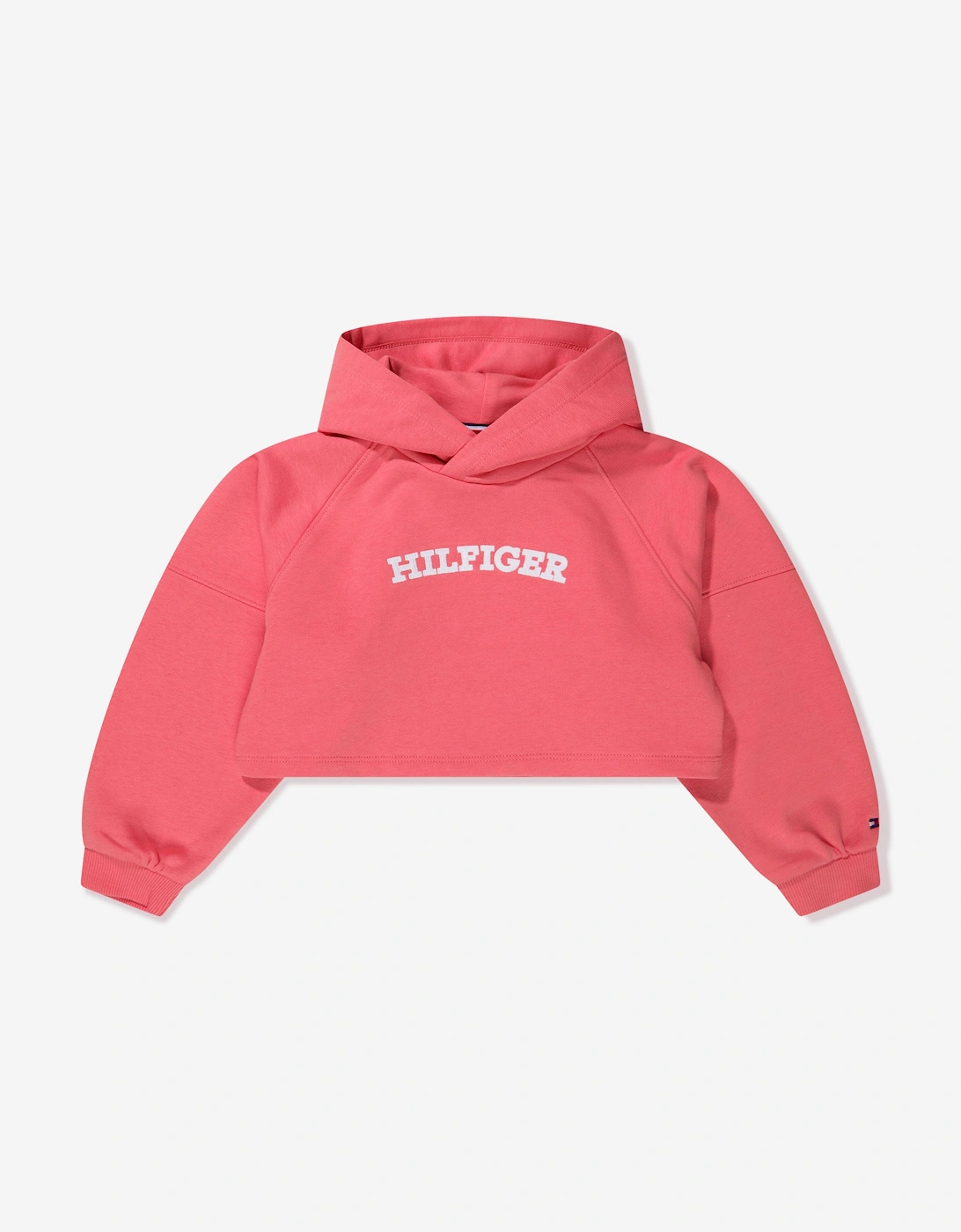 Girls Monotype Hoodie in Peach, 5 of 4