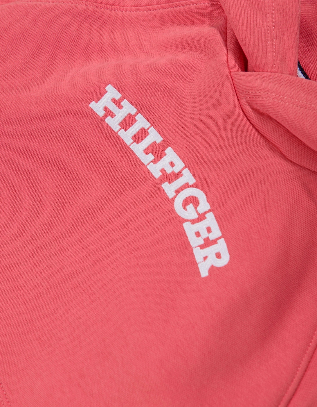 Girls Monotype Hoodie in Peach