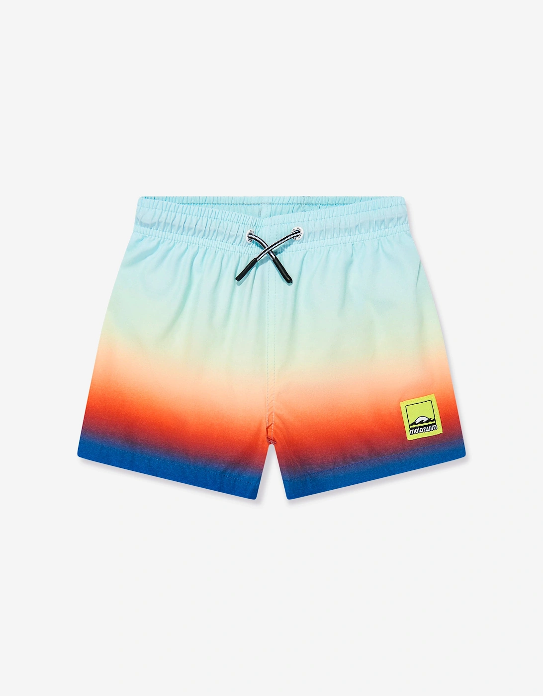 Boys Niko Fade Swim Shorts in Blue (UPF50+), 5 of 4