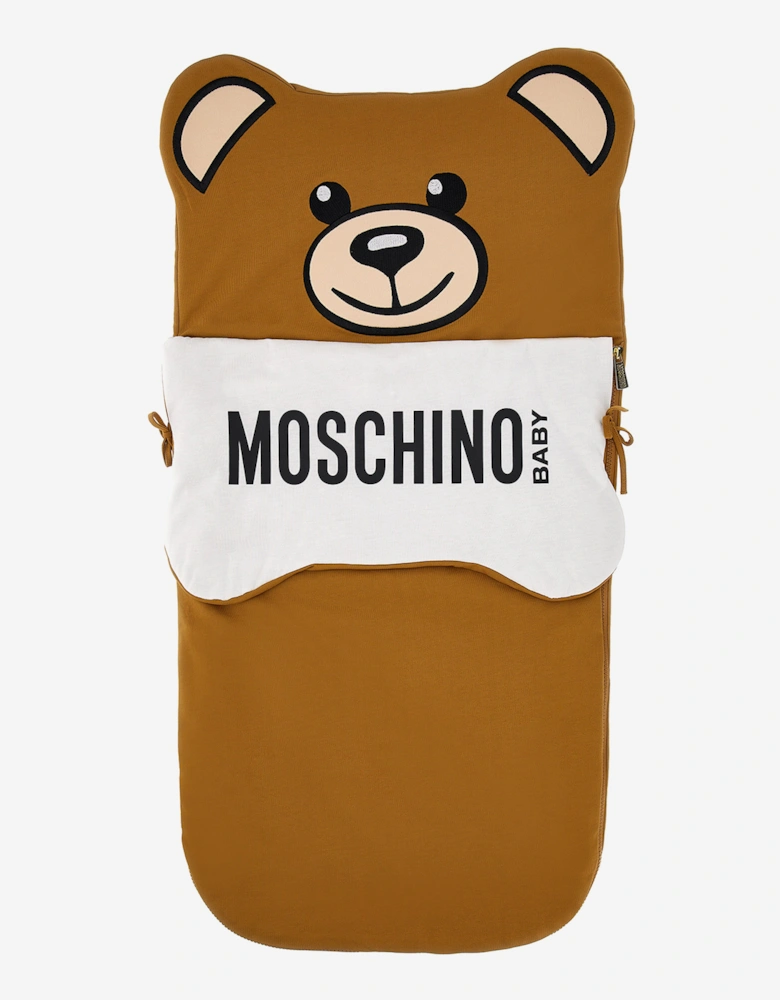 Baby Teddy Bear Logo Nest in Brown (77cm)
