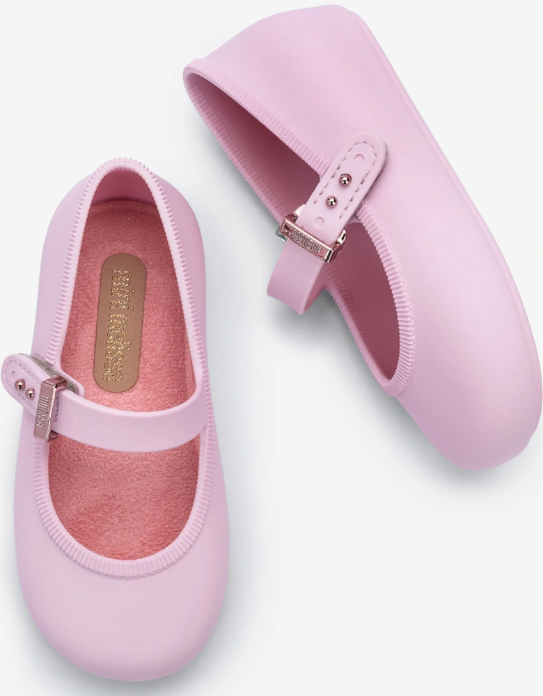 Girls Soft Ballerinas in Pink