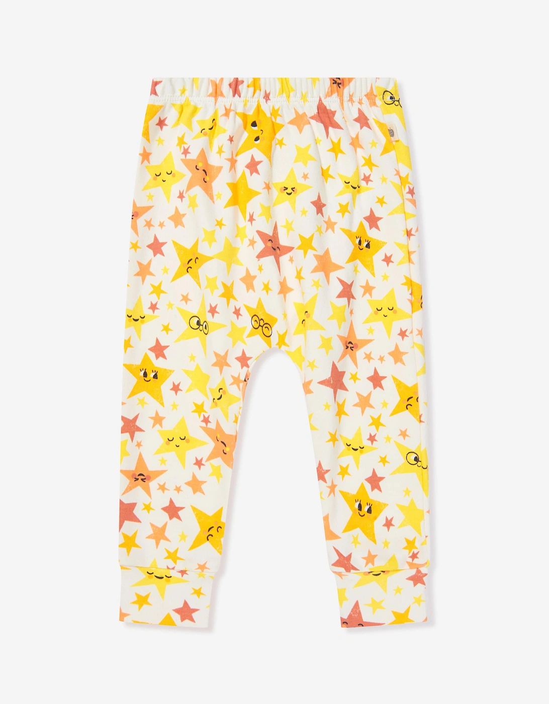 Kids Organic Cotton Lachlan Harem Trousers, 5 of 4