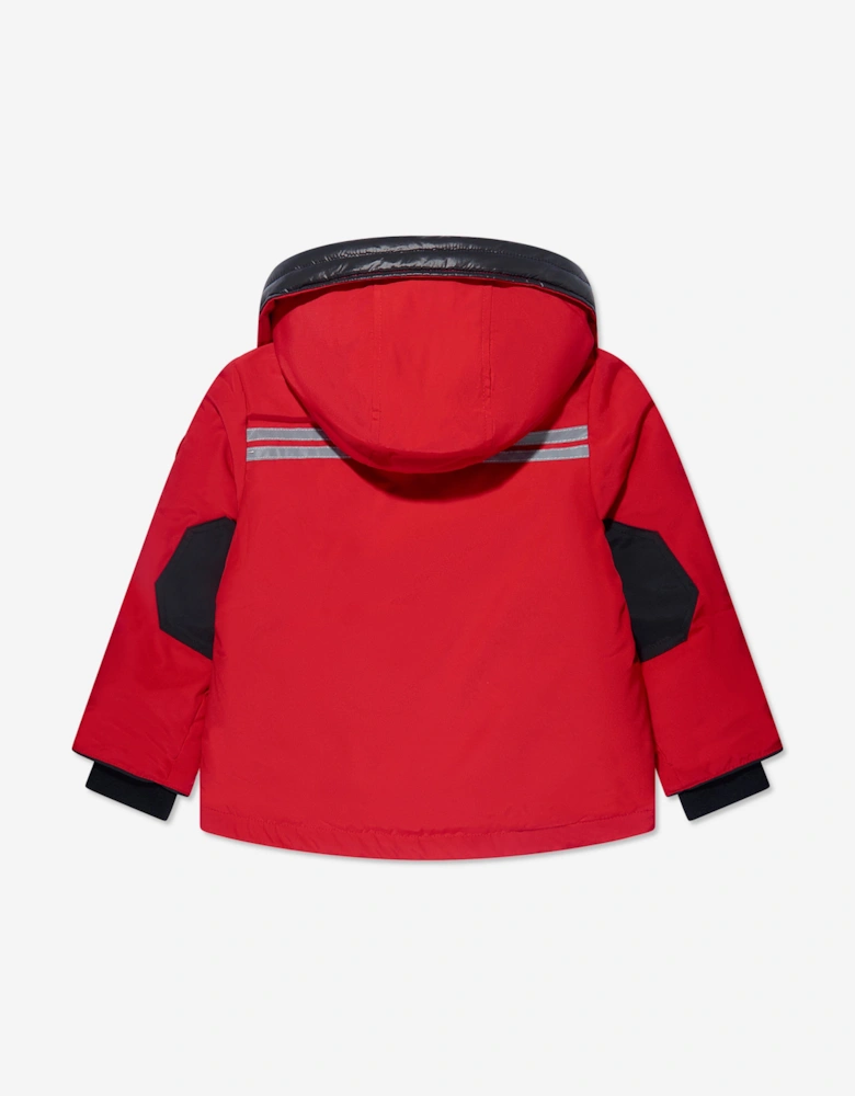Kids Lynx Parka in Red