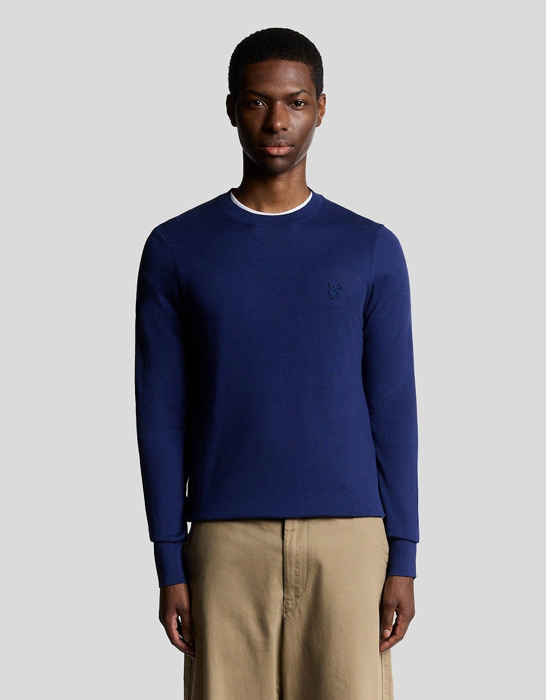 Superfine Cotton Crew Neck Jumper, 7 of 6