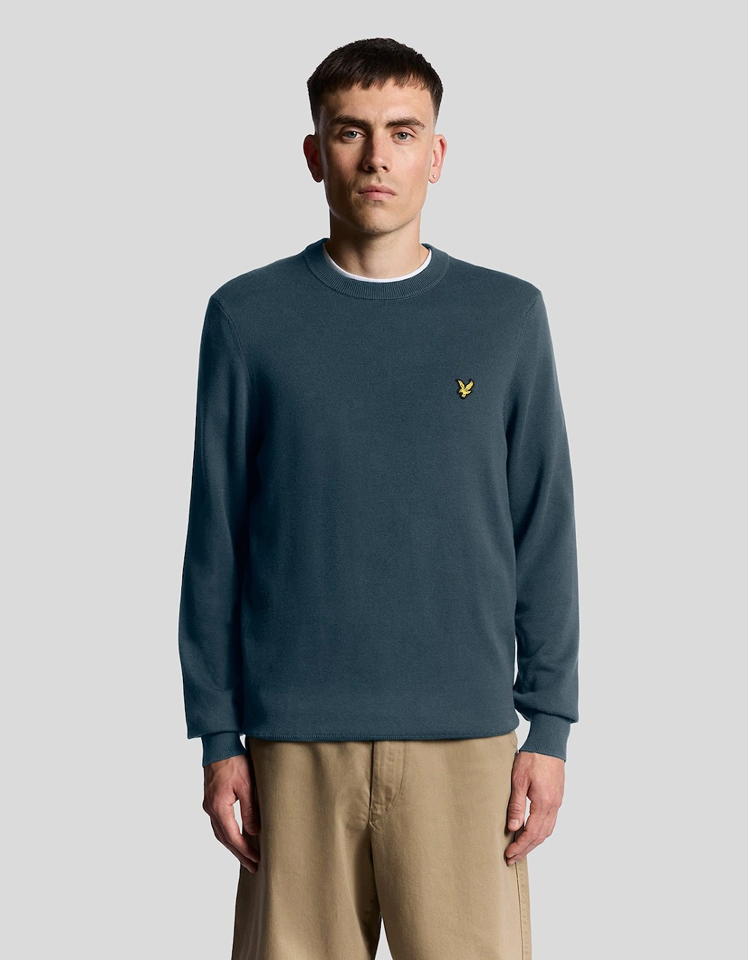 Cotton Crew Neck Jumper, 7 of 6