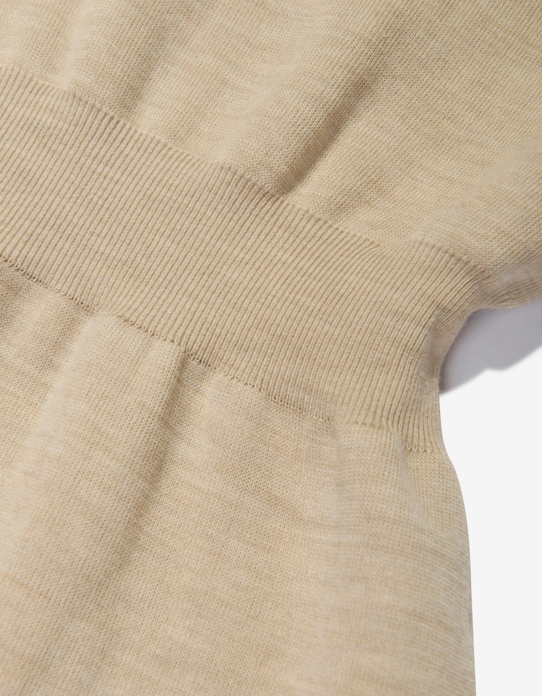 Girls Knitted FF Logo Dress in Brown