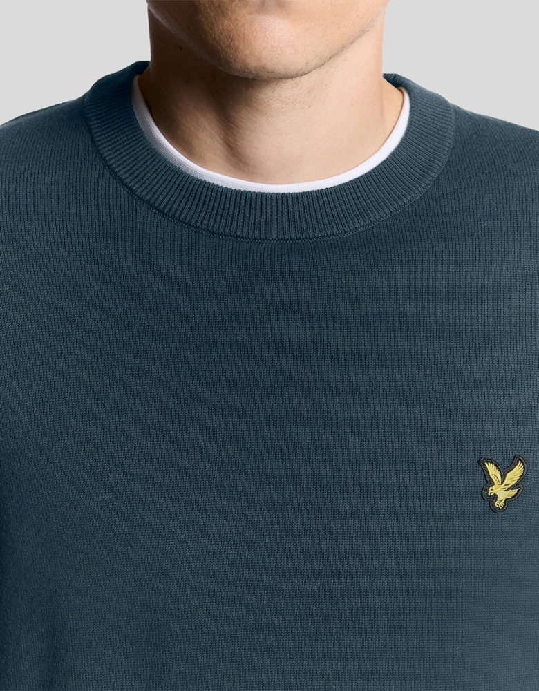 Cotton Crew Neck Jumper