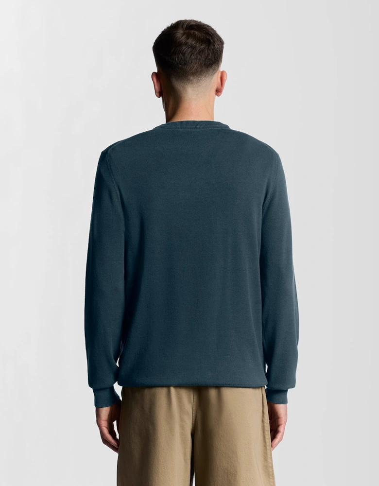 Cotton Crew Neck Jumper