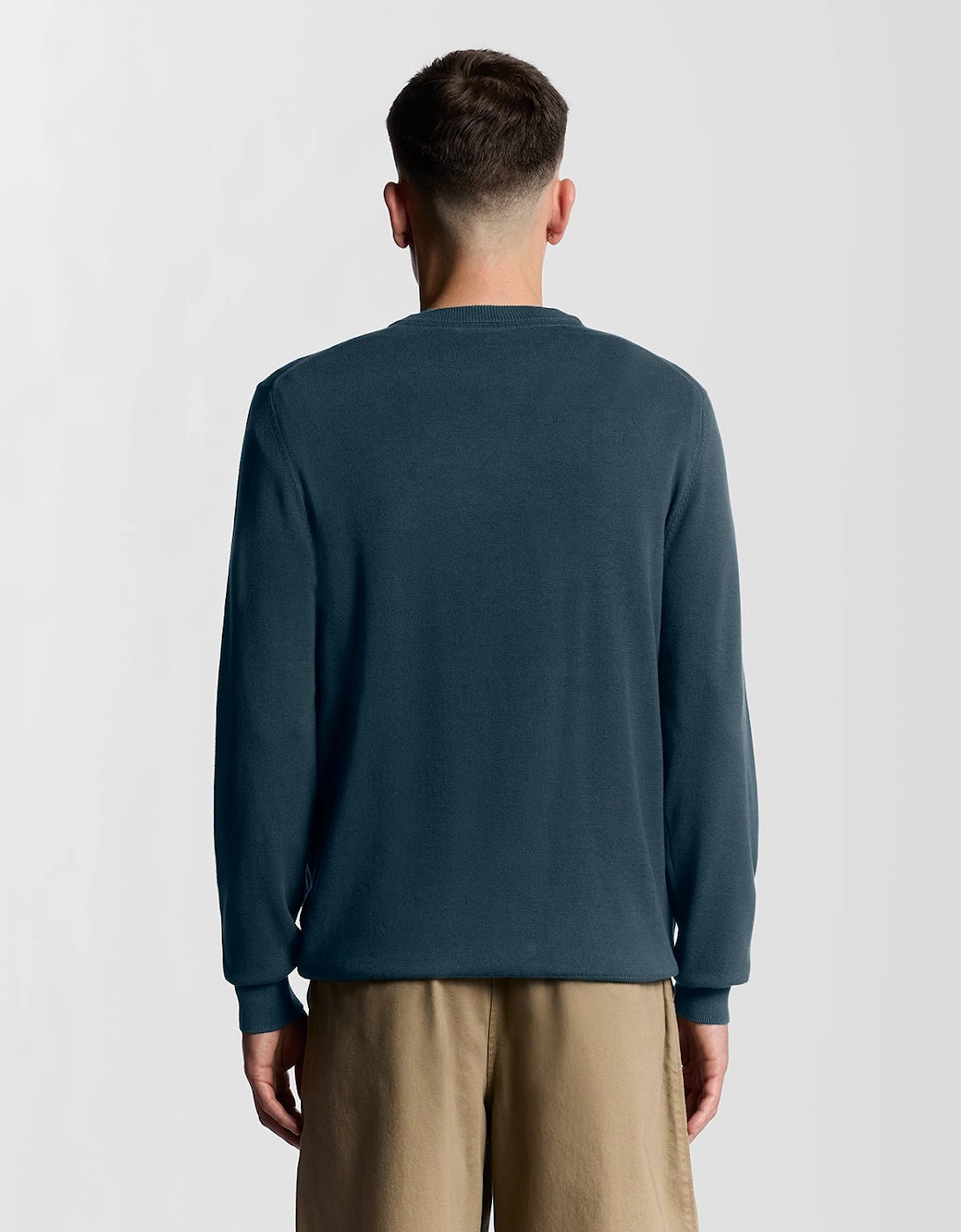 Cotton Crew Neck Jumper