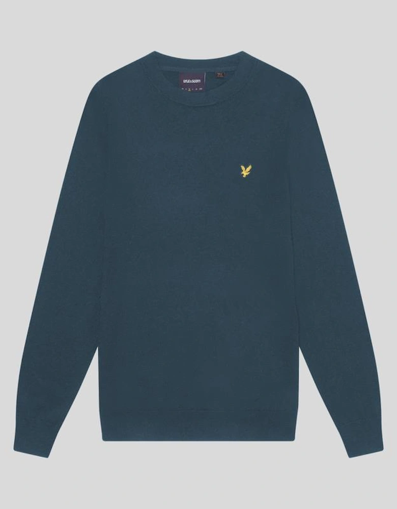 Cotton Crew Neck Jumper