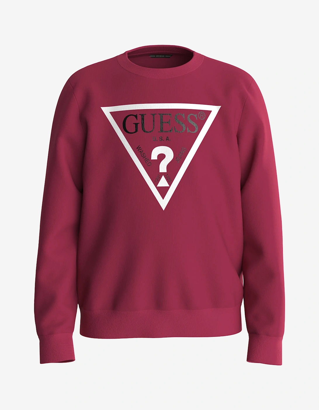Boys Logo Sweatshirt in Red, 4 of 3
