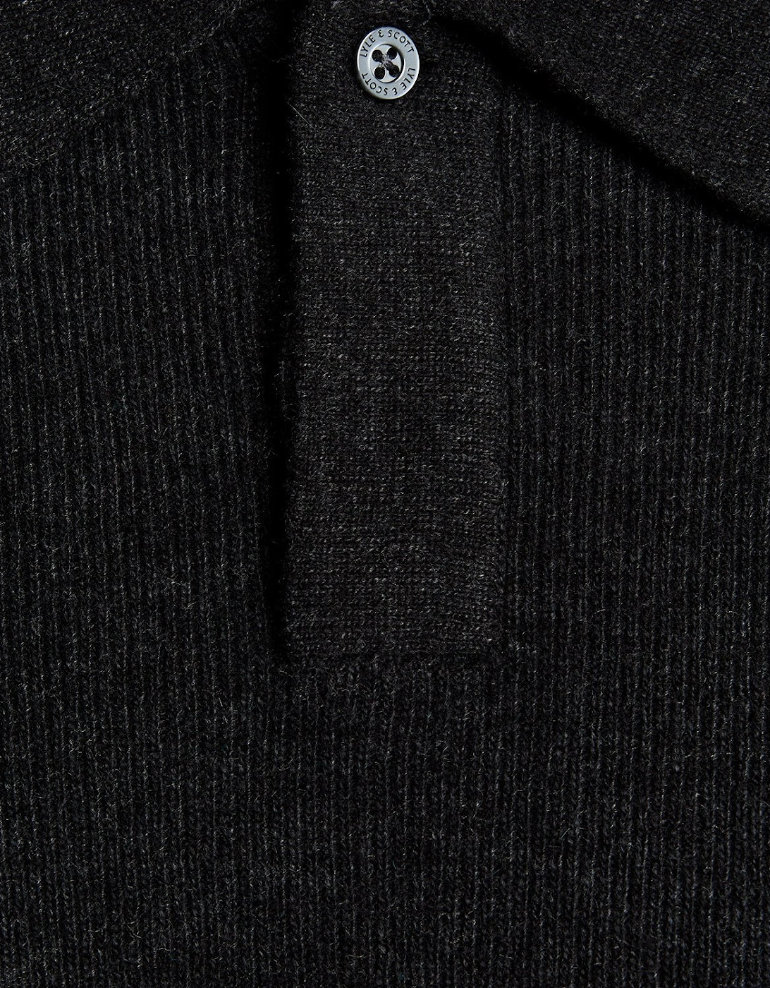 Lambswool Blend Rugby Jumper