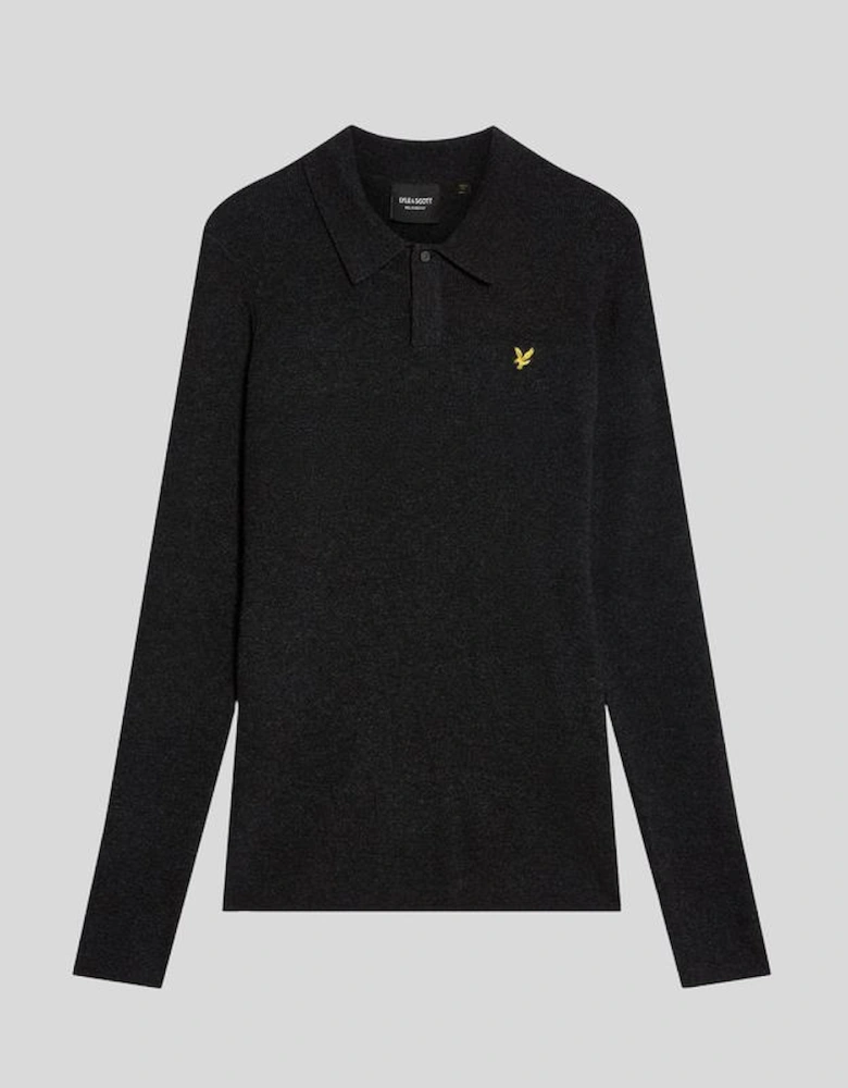 Lambswool Blend Rugby Jumper